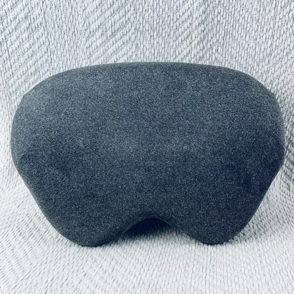 Sutera Lumbar Support Pillow Unisex OS Gray Memory Foam Ergonomic‎ Back Cushion